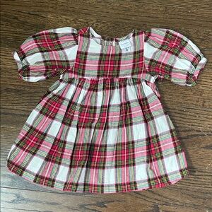 Hanna Andersson HOLIDAY Plaid Dress